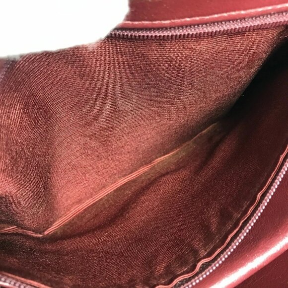 CHANEL vintage Quilted shoulder bag Shoulder Bag Jersey / Leather Navy - Picture 13 of 16